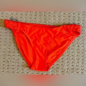 NWT Xhilaration Vibrant Orange Bikini Bottom, Sz M